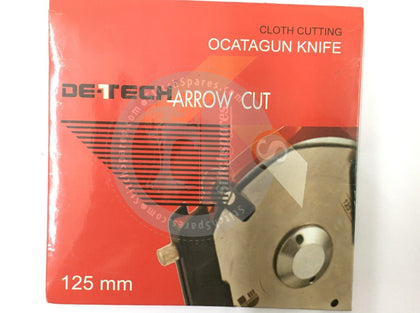 125MM Round Knife Blade ( DE-TECH ) For Cloth Cutting Machine