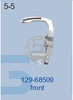 129-68509 FRONT LOPPER JUKI MS-1261 (1/4) SEWING MACHINE SPARE PARTS