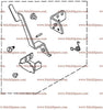 131-15753 ASM de la base de la palanca de elevación del prensatelas. Piezas de repuesto de la máquina Overlock de la serie Juki MO