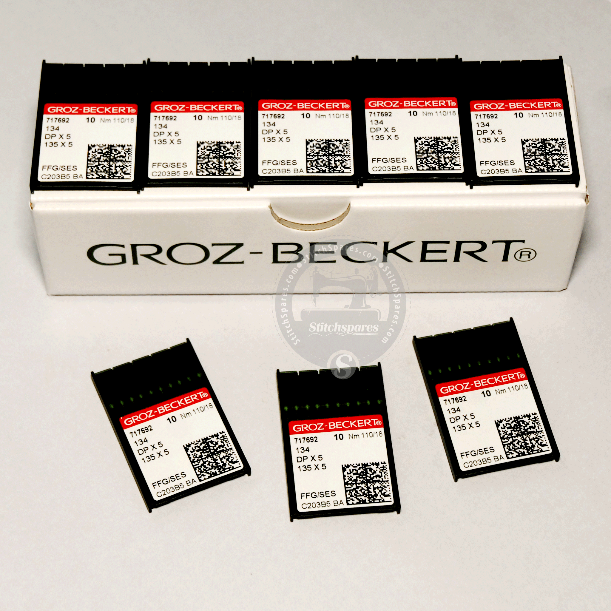 134 DPX5 135X5 FFG SES 11018 Aguja para máquina de coser Groz Beckert