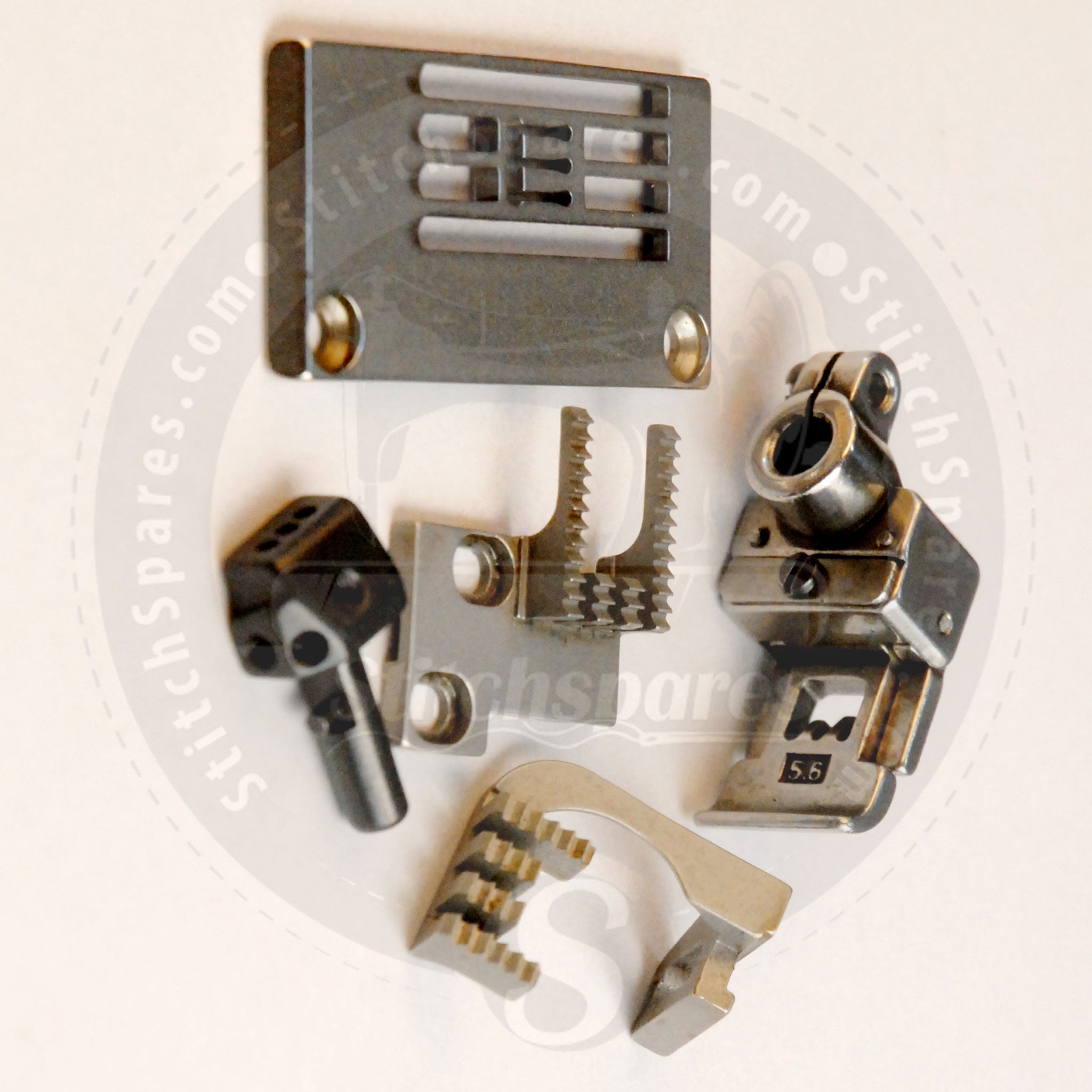 Juego de calibres 14-854 para máquina de coser industrial Kansai Special Flatlock (interbloqueo) DVK1703D V7003D DWK1803D W8003D