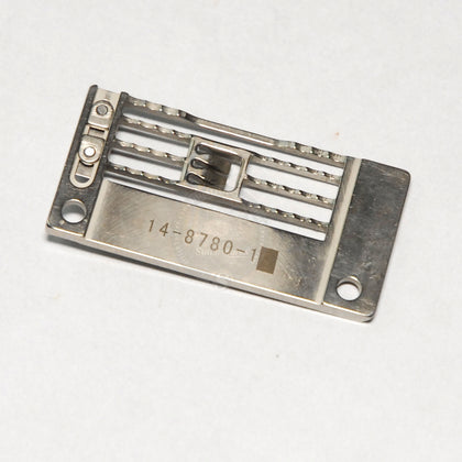 14-8780-1 Needle Plate Kansai Flatbed Interlock (Flatlock) Machine
