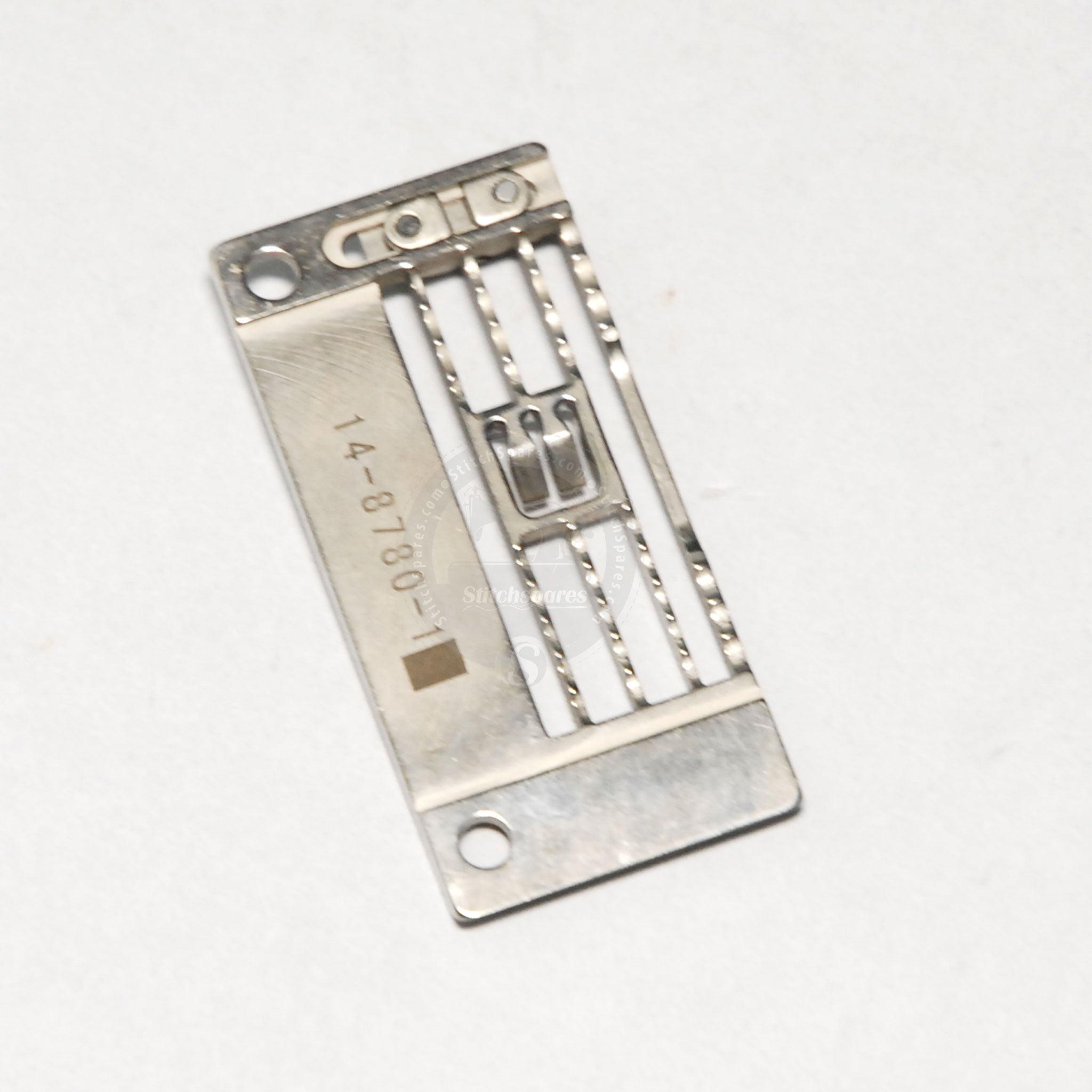 14-8780-1 Placa de aguja Kansai Flatbed Interlock (Flatlock) Machine