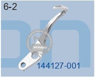 144127-001  LOOPER GUARD REAR BROTHER EF4-B531 (4-THREAD) SEWING MACHINE SPARE PART