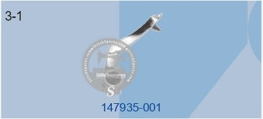 147935-001 UPPER SPREADER BROTHER MA4-B551 (5-THREAD)  EF4-B511 (3-THREAD) SEWING MACHINE SPARE PART