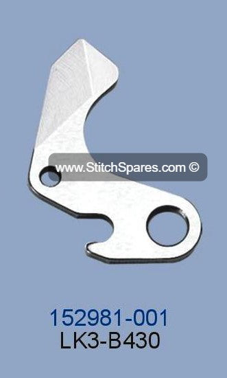 152981-001 Knife (Blade) Brother LK3-B430 Sewing Machine