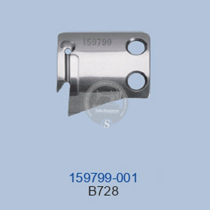 159799001 Movable Knife Brother BAS-761 Automatic Pocket Setter Sewing Machine Spare Part