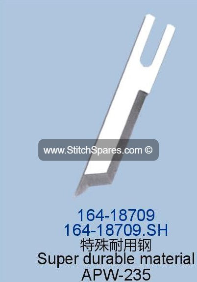 164-18709, 164-18709.SH चाकू (ब्लेड) Juki एपीडब्ल्यू -235