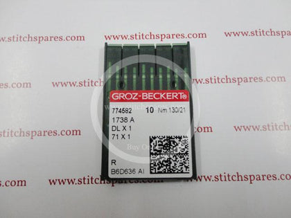 1738A / 71X1 / 287WH / 16X95 130/21 Groz Beckert Industrial Sewing Machine Needles  Buy Any Sewing Machine Spare Part online at StitchSpares.com | Fast Delivery | 24x7 Chat Support | Best Quality | If You Could not able to find your part Chat with Us. we will help you to find your part.