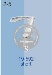19-592 SHORT LOOPER KANSAI SPECIAL DLR-1509 Sewing Machine Spare Parts