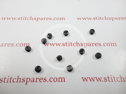 001900 Needle Screw Yamato Sewing Machine Spare Part  Guaranteed To Fit In Following Sewing Machine : -  Yamato DCY-251A, DCY-251Y, Carpet Overlock Safety Stitch Sewing Machine Spare Part  YAMATO VG2700,    VGS2700, VGS2700-8, VGS2700-8F 3(2) Needle 5(4) Thread Cylinder Bed Interlock Stitch Machine for General Seaming & Hemming with Active Thread Control