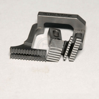 204730-Bf208090-Bf dientes para pegasus L32, M752, M852, máquina de coser overlock