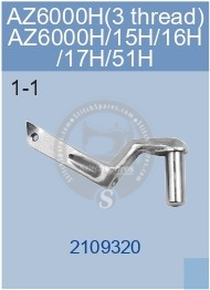 2109320 UPPER LOOPER YAMATO AZ-6000H (3-THREAD) AZ-6000H-15H-16H-17H-51H SEWING MACHINE SPARE PARTS