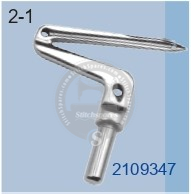 2109347 LOWER LOOPER YAMATO AZ-7000G (4-THREAD) AZ-7020G-25H AZ-7120G-25G SEWING MACHINE SPARE PARTS