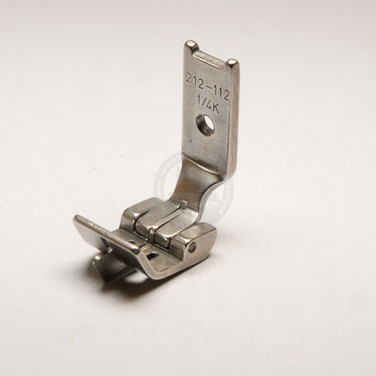 212-112K 14 Double Needle Center Edge Guide Presser Foot For Sewing Machine 