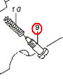 229-25002 / 229-24906  Oil Adjusting Screw For JUKI DDL-8500-1/ DDL-8300/ DDL-8700/ DDL-8500/ DDL-8500-7/ DDL-8700-7 All Single Needle Lock-Stitch Machine