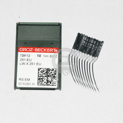 251 EU  251EU  LWX251 EU  251EU 8012 Groz Beckert Sewing Machine Needle