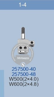 257500-40  257500-48 NEEDLE CLAMP PEGASUS -W500(2-4.0)  W600(2-4.8) SEWING MACHINE SPARE PART