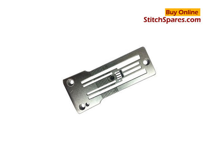 3028016 Stitch Plate Yamato FD-62G, FD-65, 4 Needle 6 Thread Flat Seamer Sewing Machine Spare Part  Guaranteed To Fit In Following Sewing Machine : -  YAMATO FD-62G-01MR, FD-62G-02MS, FD-62G-06MR, FD-62G-12MS, FD-62G-15MS, FD-62G-01MS, FD-62G-03MR, FD-62G-07MS, FD-62G-12HR, FD-62G-02MR, FD-62G-03MS, FD-62G-12MR, FD-62G-12HS, FD-62G-15MS, Feed off the Arm 4 Needle 6 Thread Flat Seamer Sewing Machine Spare Part