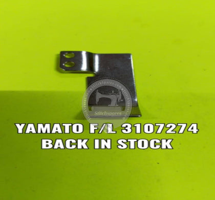 3107274 Fabric Presser (Width 12.6 Mm) Yamato VC3711, VC3711M Cylinderbed Interlock Machine