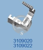 3109022 फीड डॉग यामाटो VC-2703-164M (3×6.4) सिलाई मशीन स्पेयर पार्ट