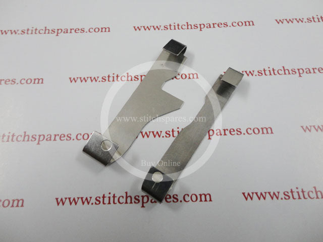 3237010 / 3237011 Presser Foot Spring Plate Left And Right Yamato VFK-2560 Flatbed Flatseamer Industrial Sewing Machine Part  3237010 Presser Foot Spring Plate Left  3237011 Presser Foot Spring Plate Right  Guaranteed to fit in following sewing mahine :-  YAMATO VFK-2560-8 4 Needle 6 Thread Flatbed Flatseamer Both Cut with Active Thread Control with Automatic Thread Chain Cutter (Horizontal Type), Lint Collection Pipe and Air-operated Presser Foot Lifter