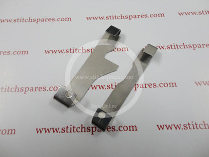 3237010 / 3237011 Presser Foot Spring Plate Left And Right Yamato VFK-2560 Flatbed Flatseamer Industrial Sewing Machine Part  3237010 Presser Foot Spring Plate Left  3237011 Presser Foot Spring Plate Right  Guaranteed to fit in following sewing mahine :-  YAMATO VFK-2560-8 4 Needle 6 Thread Flatbed Flatseamer Both Cut with Active Thread Control with Automatic Thread Chain Cutter (Horizontal Type), Lint Collection Pipe and Air-operated Presser Foot Lifter