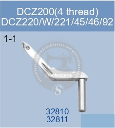 32810, 32811 UPPER LOOPER YAMATO DCZ-200 (4-THREAD) DCZ-220-W-221-45-46-92 SEWING MACHINE SPARE PARTS