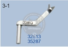 32813, 35287 UPPER SPREDER YAMATO DCZ-300 (5-THREAD) DCZ-361-2-5-6-7-8-9-76-77 SEWING MACHINE SPARE PARTS