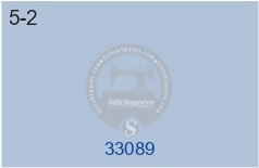 33089 LOPPER GUARD FRONT YAMATO DCZ-300 (4-THREAD) DCZ-361-2-5-6-7-8-9-76-77 SEWING MACHINE SPARE PARTS
