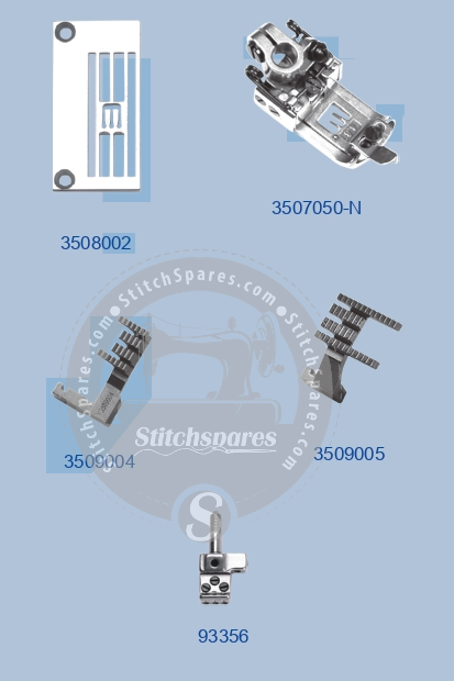 3508002 GAUGE SET YAMATO VG-2700-148M (3X4.8) NÄHMASCHINE ERSATZTEIL