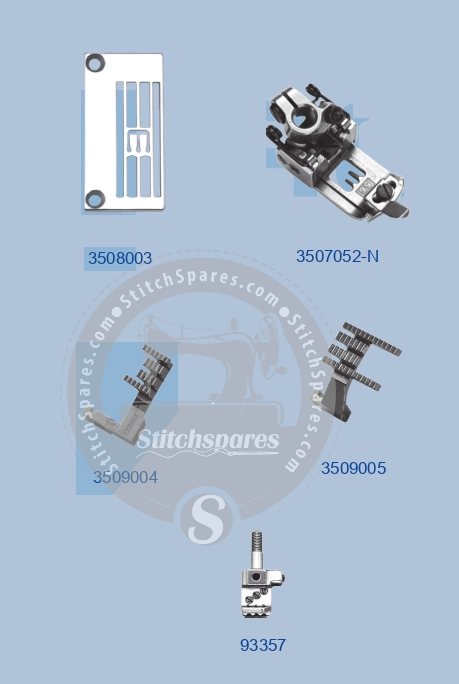 3508003 GAUGE SET YAMATO VG-2700-156M (3X5.6) NÄHMASCHINE ERSATZTEIL