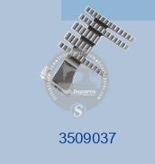 3509037 फीड डॉग यामाटो वीजी-3711-148एस1 (3×4.8) सिलाई मशीन स्पेयर पार्ट