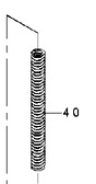 401-01972 Spring for Juki DU-1181N