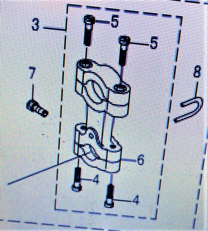 #40159689 / #401-59689 BALL CONNECTING ROD  JUKI MO-6800 Industrial Overlock Machine Spare Parts