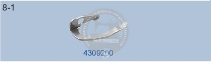 4309200 LOOPER GUARD REAR YAMATO FLAT BED VT-1500 SEWING MACHINE SPARE PARTS