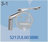 5212UL603886 UPPER SPREADER KINGTEX SH-6000 (5-THREAD) SH-6003 Sewing Machine Spare Parts