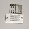 543977  543978 Needle Plate Feed Dog 10mm Zigzag Sewing Machine KX-20U-63