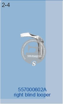 557000602A- RIGHT BLIND LOOPER DURKOPP-558, 559, 578, 579, 589 SEWING MACHINE SPARE PARTS