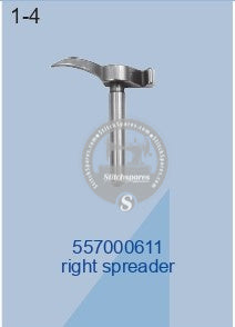 557000611 RIGHT SPREADER DURKOPP-557 SEWING MACHINE SPARE PARTS