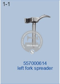 557000614 LEFT FORK SPREADER DURKOPP-557 SEWING MACHINE SPARE PARTS