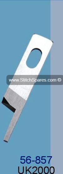 56-857 Cuchillo (hoja) Máquina de coser Kansai Special UK2000