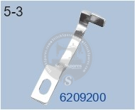 6209200 LOOPER GUARD FRONT YAMATO CZ-6000H (3-THREAD) CZ-6000-03-16 SEWING MACHINE SPARE PARTS