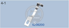 6209200 LOOPER GUARD FRONT YAMATO CZ-6000 (4-THREAD) CZ-6020-25-120-125 SEWING MACHINE SPARE PARTS