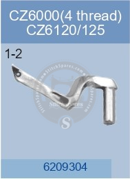 6209304 UPPER LOOPER YAMATO CZ-6000 (4-THREAD) CZ-6120-125 SEWING MACHINE SPARE PARTS