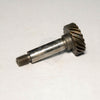87C3-53 Gear And Shaft Eastman 625, 627, 629, Blue Streak, Straight Knife Cloth Cutting Machine