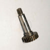 87C3-53 Gear And Shaft Eastman 625, 627, 629, Blue Streak, Straight Knife Cloth Cutting Machine