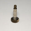 87C3-53 Gear And Shaft Eastman 625, 627, 629, Blue Streak, Straight Knife Cloth Cutting Machine