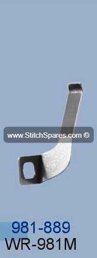 981-889 Knife (Blade) Jumboking WR-981M Máquina de coser
