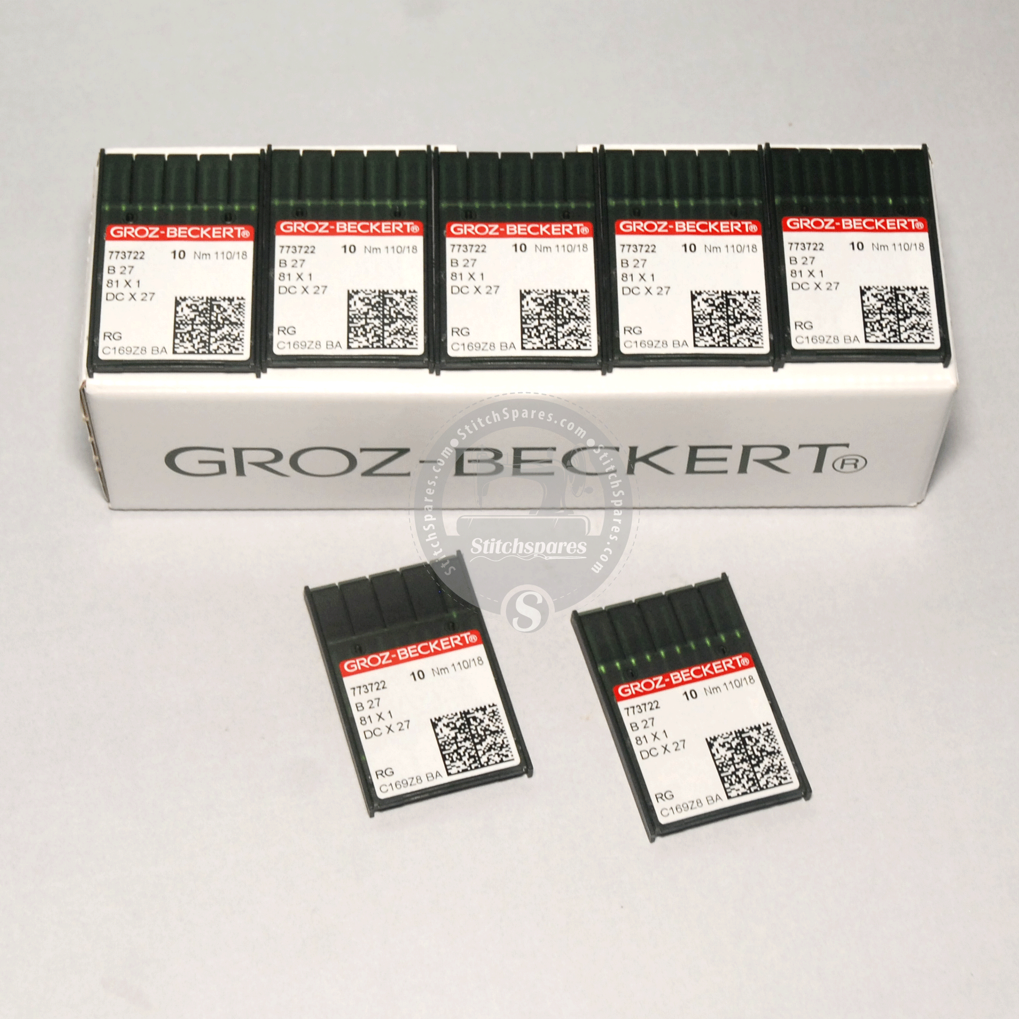 #773952 DCX27 Nm 110/18 FFG/SES Aguja para máquina de coser Groz Beckert